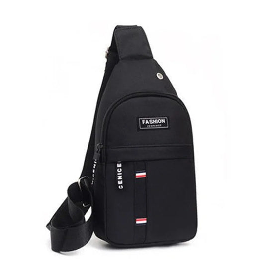 2023 New Men's Chest Bag New Fashion Korean-Style Casual Sports Water-Proof Shoulder Crossbody Bag Cross Body Chest Bag For Male