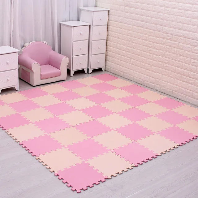 Baby EVA Foam Puzzle Play Mat /kids Rugs Toys carpet for childrens Interlocking Exercise Floor Tiles,Each:29cmX29cm