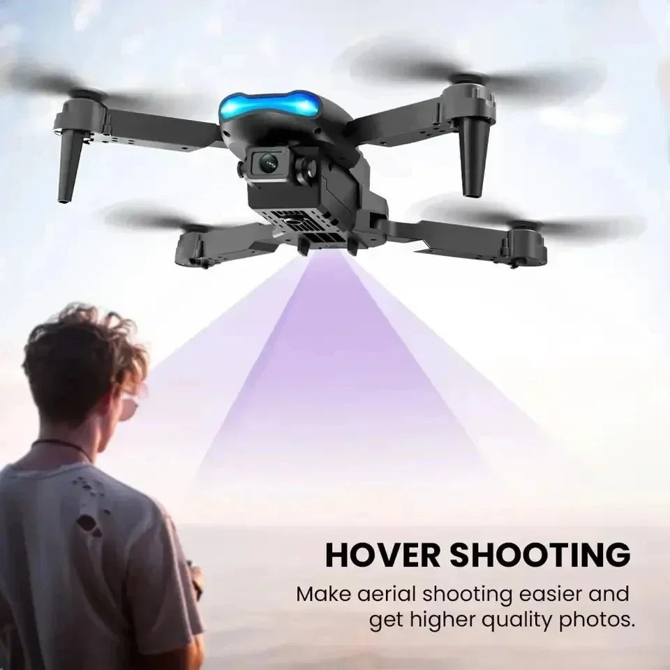 E99 Pro Drone Quadcopter Remote Control Handle Four Axis Aircraft HD 6K Photography UAV Altitude Fixation Helicopter Toys For KIds