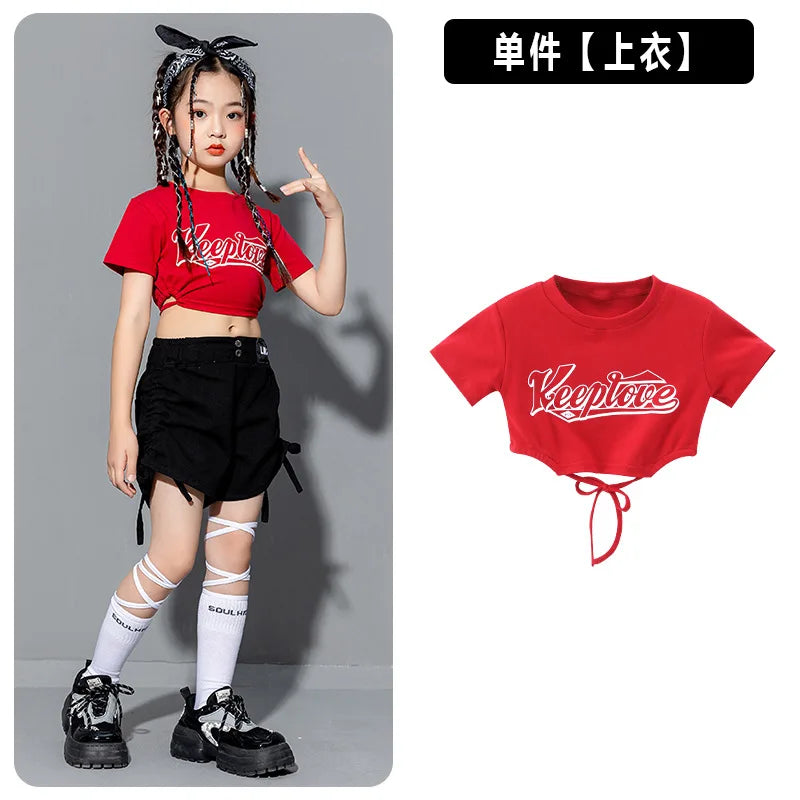 Denim Fashion Summer T Shirt And Shorts For Girls