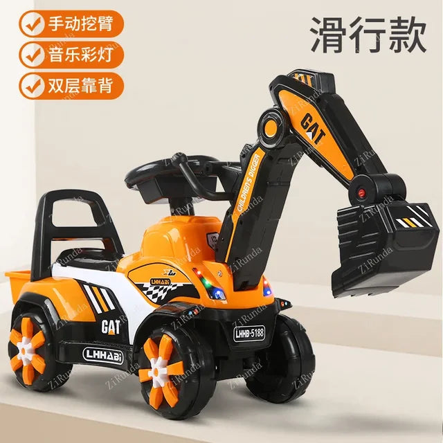 2024 Children Excavator Digging Toy