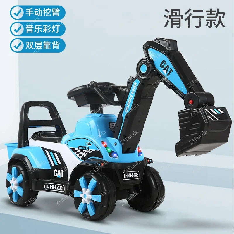 2024 Children Excavator Digging Toy