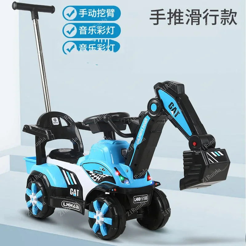 2024 Children Excavator Digging Toy